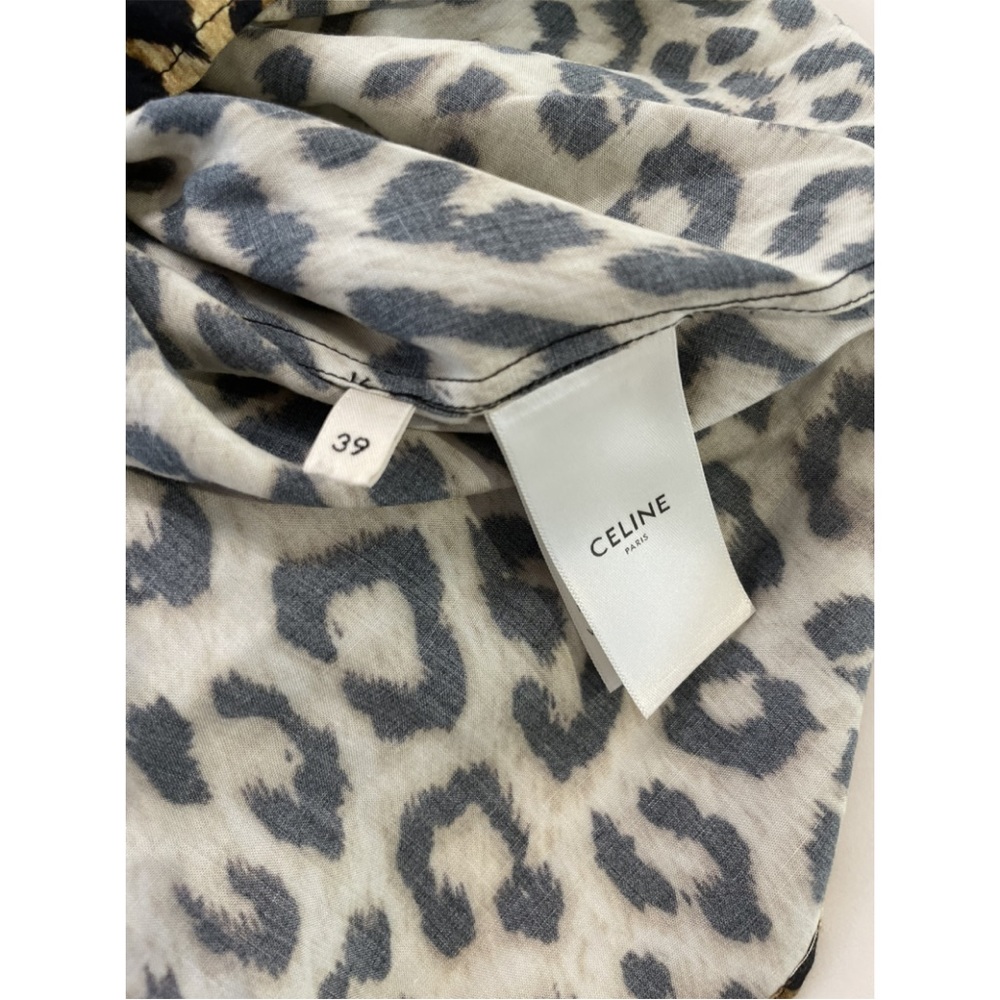 Short sleeve CELINE blouse Animal print - Picture 5 of 7